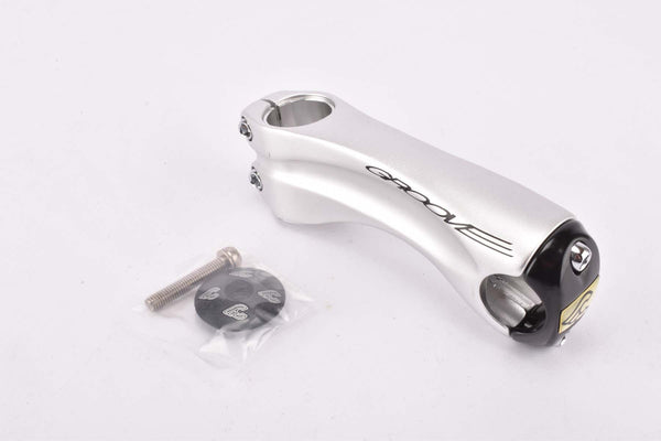NOS silver Cinelli Groove 1" and 1 1/8" ahead stem in size 110mm with 26.0mm bar clamp size