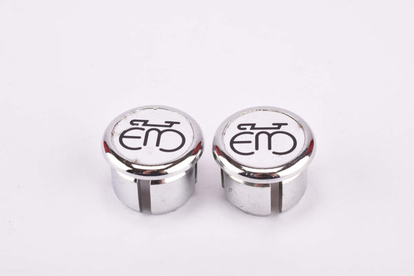 NOS Silver Eddy Merckx handlebar barend plugs, no replica!