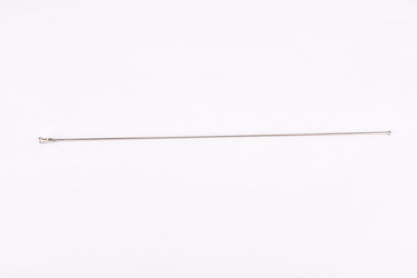 NOS silver Mavic Cosmos Blue 700 #M40519 Round Straight-Pull Spokes in 287mm from the 2000s (1 pcs, 10 pcs)