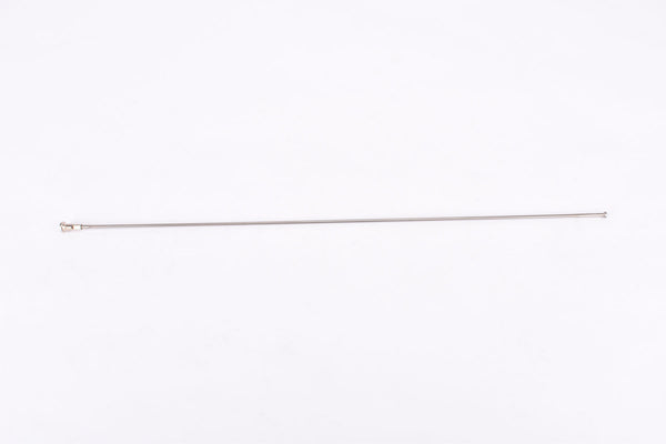 NOS silver Mavic Helium Tubular 700 #M40041 Round Straight-Pull Spokes in 309mm from the 1990s (1 pcs / 10 pcs  / 100 pcs)