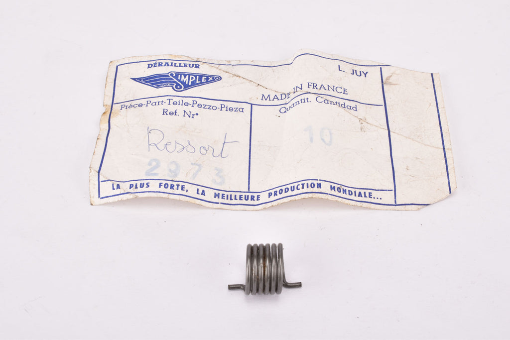 Simplex Spring Motor NOS Simplex upper B Pivot spring #2973 from the 1960s - 1980s ...