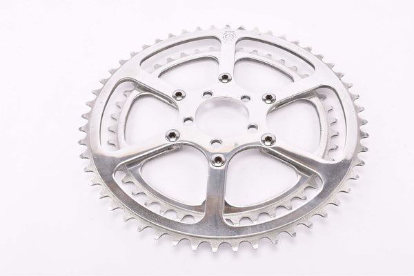 NOS Specialites TA #2235 Double Cyclotouriste Chainring for Pro 5 Vis (Professionnel) with 52/42 teeth and 50.4 BCD from the 1970s