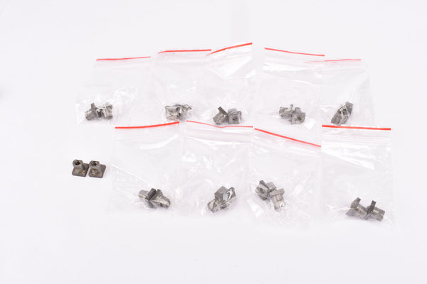 NOS Steel Frame building material, downtube shifter Braze-on Boss  Campagnolo #660 Type - Bulk offer (10 pairs)