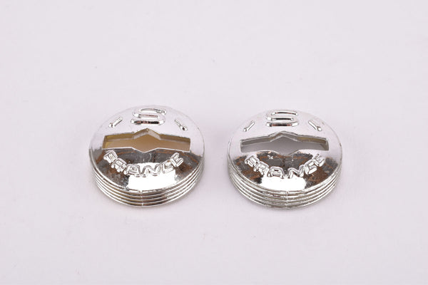 NOS Stronglight Chromed plastik Crank Set Dust Caps from the 1980s