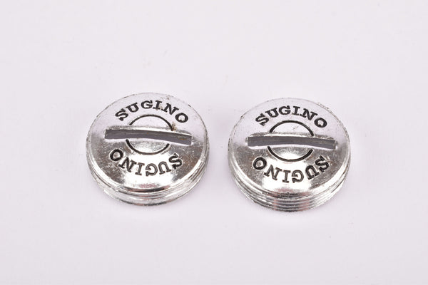NOS Sugino Victory Mighty / Super Mighty Competition Aluminum Crank Dust Caps from the 1970s