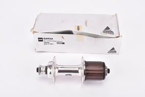 NOS Suntour Superbe Pro #FH-SB00-8 8-speed Accushift Plus (AP) / Accushift Plus II PowerFlo (APII) cassette rear hub with 36 holes from the 1990s