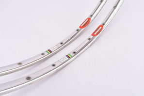 NOS Super Champion Record Du Monde tubular Rim Set in 28" (700C) with 32 holes from the 1970s