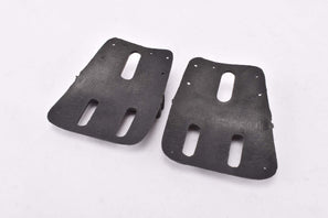NOS Vigorelli slotted pedal shoe cleat for pedals with toe clips Nail or screw on (3 point)