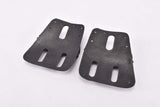 NOS Vigorelli slotted pedal shoe cleat for pedals with toe clips Nail or screw on (3 point)