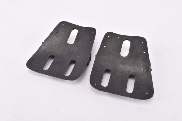 NOS Vigorelli slotted pedal shoe cleat for pedals with toe clips Nail or screw on (3 point)