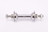 NOS Weco chrome plated steel small flange Front Hub with solid axle and 36 holes from the 1950s - 1970s