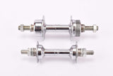 NOS Weco Nabe Chrome plated steel Hub set with english thread (BSA) solid axle and 36 holes from the 1950s - 1970s