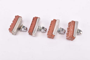 NOS Weinmann red 6-dot replacement brake pad set (4 pcs)