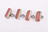 NOS Weinmann red 6-dot replacement brake pad set (4 pcs)