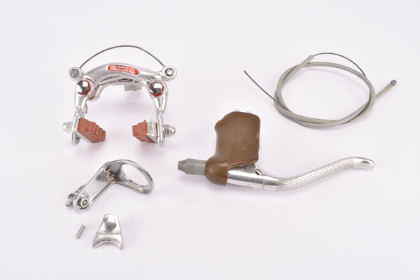 NOS Weinmann Vainqueur 990 Type 610 front centerpull brake and Brake Lever with brown hood from the 1960s - 1970s