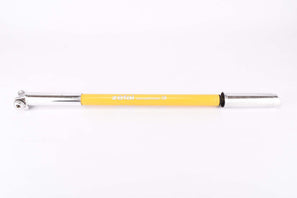NOS Zefal Competiton 3 (Size 3) yellow frame bike pump in 460 - 520mm