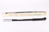 NOS/NIB Zefal hps 7 (Size 7) black adjustable high pressure frame bike pump in 470 - 520mm