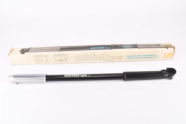 NOS/NIB Zefal hps 7 (Size 7) black adjustable high pressure frame bike pump in 470 - 520mm