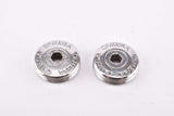 Ofmega chromed Metal crank set dust caps from the 1960s - 1970s