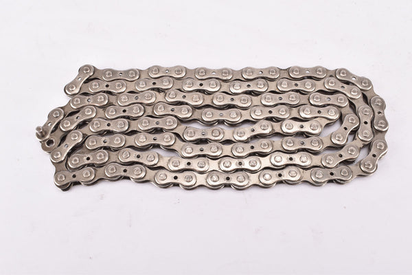 Regina 50 Reccord S smooth stainless super nickel drilled chain in 1/2" x 3/32" with 106 links