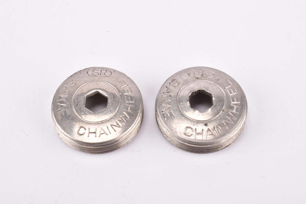 Sakae Ringyo SR Royal chromed metal Dust Cap from the 1970s - 1980s