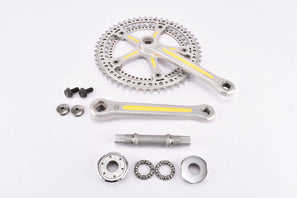 Sakae Ringyo SR Royal #RY-5SL drillum Crankset with drilled chainring in 54/42 and 170mm with #RY-BBS english Bottom Bracket from the 1970s - 1980s