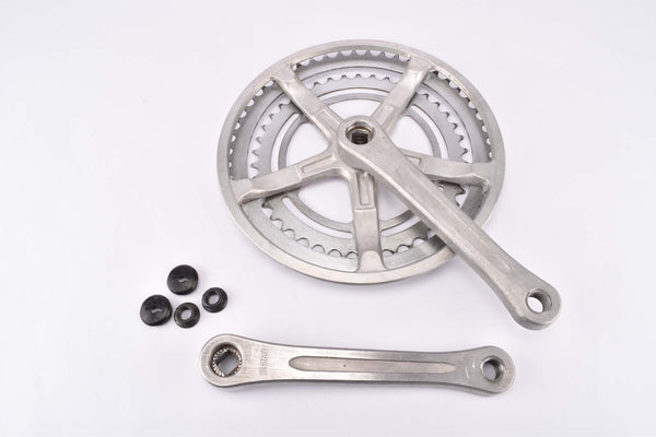 Sakae Ringyo (SR) Silstar crankset with 52/42 teeth and Chainguard in 170mm from 1982