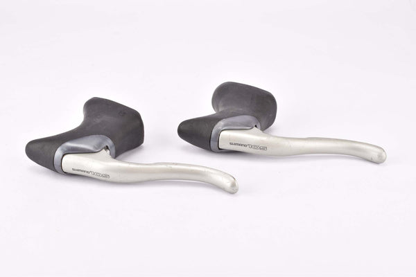 Shimano 105 SC #BL-1055 aero brake lever set with black hoods from 1992