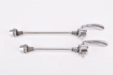 MINT Shimano 600 #6100 / 600 EX Arabesque #6200 quick release set, front and rear Skewer for 100 / 126 mm from the 1970s - 1980s