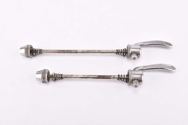 Shimano 600 #6100 / 600 EX Arabesque #6200 quick release set, front and rear Skewer for 100 / 126 mm from the 1970s - 1980s