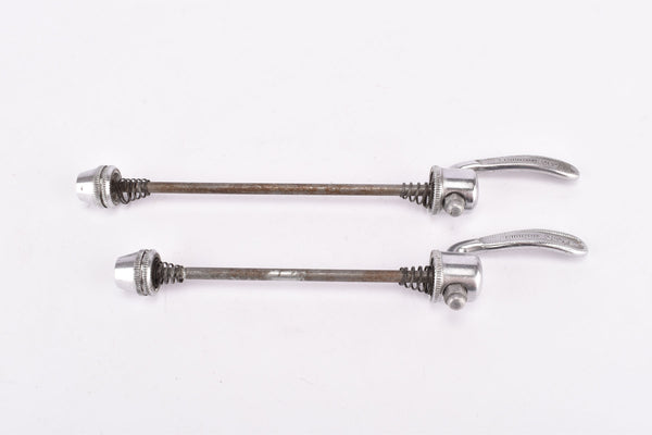 Shimano 600 #6100 / 600 EX Arabesque #6200 quick release set, front and rear Skewer for 100 / 126 mm from the 1970s - 1980s