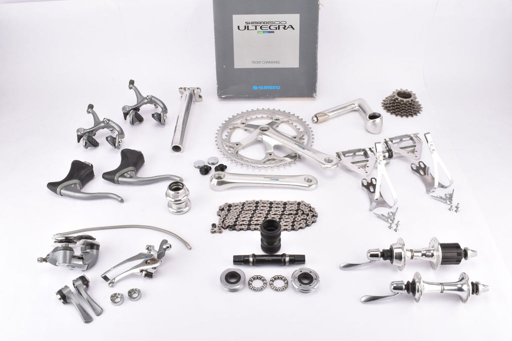 Shimano 600 Ultegra #6400 Tricolore 7-speed Group Set from the