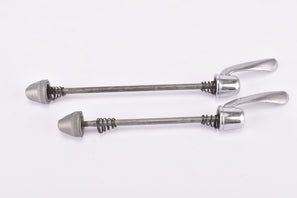 Shimano 600 Ultegra Tricolore #6400 quick release set, front and rear Skewer for 100 / 130 mm from the 1980s - 1990s