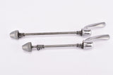 Shimano 600 Ultegra Tricolore #6400 quick release set, front and rear Skewer for 100 / 130 mm from the 1980s - 1990s