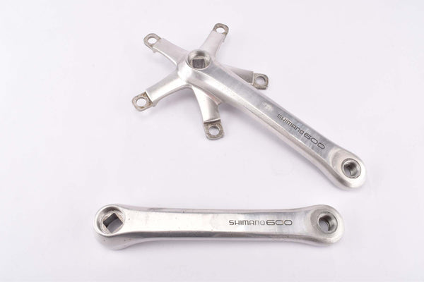 Shimano 600EX #FC-6207 crank arm Set in 170mm 130BCD from 1985