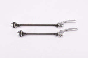 Shimano Deore / Deore II / Deore DX quick release set, front and rear Skewer for 100 / 130 mm, from the 1980s - 1990s