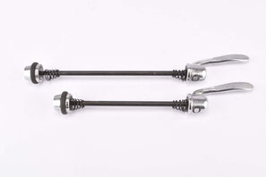 Shimano Deore / Deore II / Deore DX quick release set, front and rear Skewer for 100 / 135 mm, from the 1990s