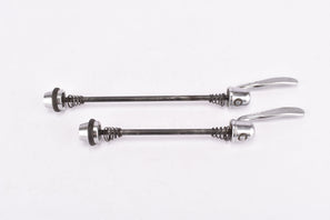 Shimano Deore / Deore II / Deore DX quick release set, front and rear Skewer for 100 / 135 mm, from the 1990s