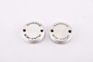 Shimano Dura-Ace #7400 (#7402) Crank Set Dust Caps #1892100 from the 1980s - 1990s