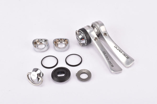 Shimano Dura-Ace #SL-7400 6-speed SIS braze-on Gear Lever Shifter Set from the 1980s