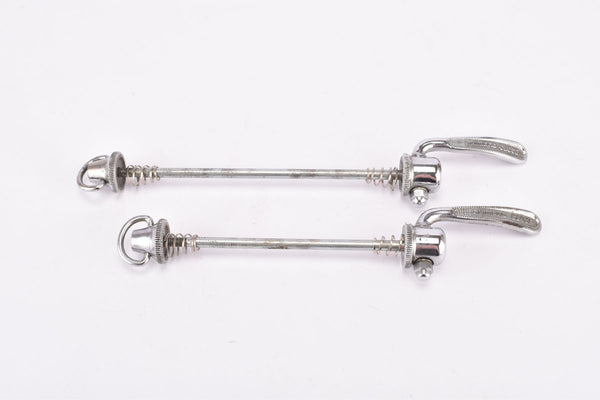 Shimano first generation Dura-Ace #HA-100 / #7100 quick release set, front and rear Skewer from the 1970s - 1980s