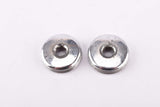 Shimano New 600 EX #FC-6207 / #FC-6208 chrom crank set dust caps #144-2001 from the 1980s