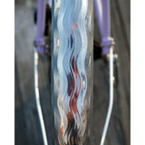 VeloOrange 650b Wavy Fenders, 58mm - Silver and Black