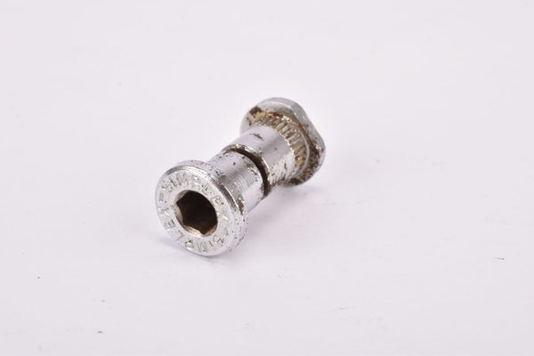 Simplex Seat-bolt #3649-A seat post clamping binder bolt in 8 x 18 mm from the 1970s - 1980s