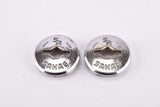 SR Sakae Ringyo chromed metal crank Dust Cap 1970s - 1980s