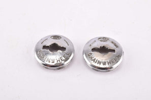SR Chainwheel Sakae Ringyo chromed metal crank Dust Cap