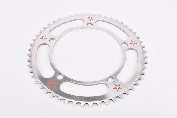 Star Pantographed Campagnolo Nuovo Record #753 Chesini / Viner / Guerciotti Big Chainring with 53 teeth and 144 BCD from the 1970s - 1980s