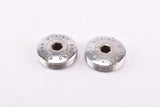 Sugino chrome plated metal Crank Dust Caps from the 1980s