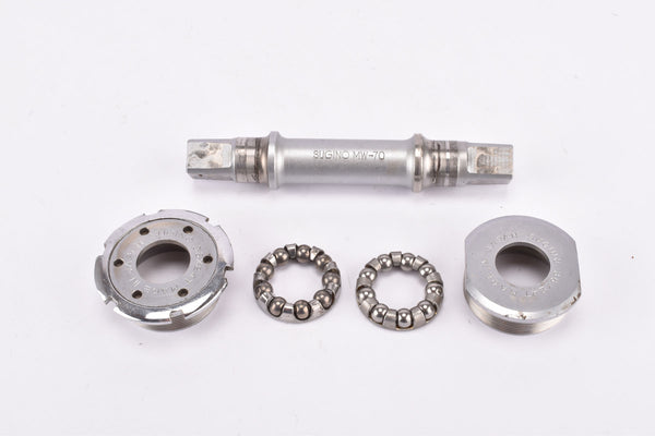 Sugino Super Mighty Competition / Victory MW-70 Bottom Bracket with 115 mm and italian thread from the 1970s - 1980s