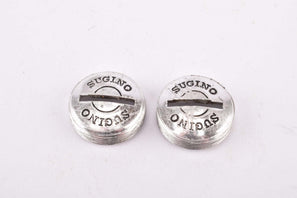 Sugino Victory Mighty / Super Mighty Competition Aluminum Crank Dust Caps from the 1970s